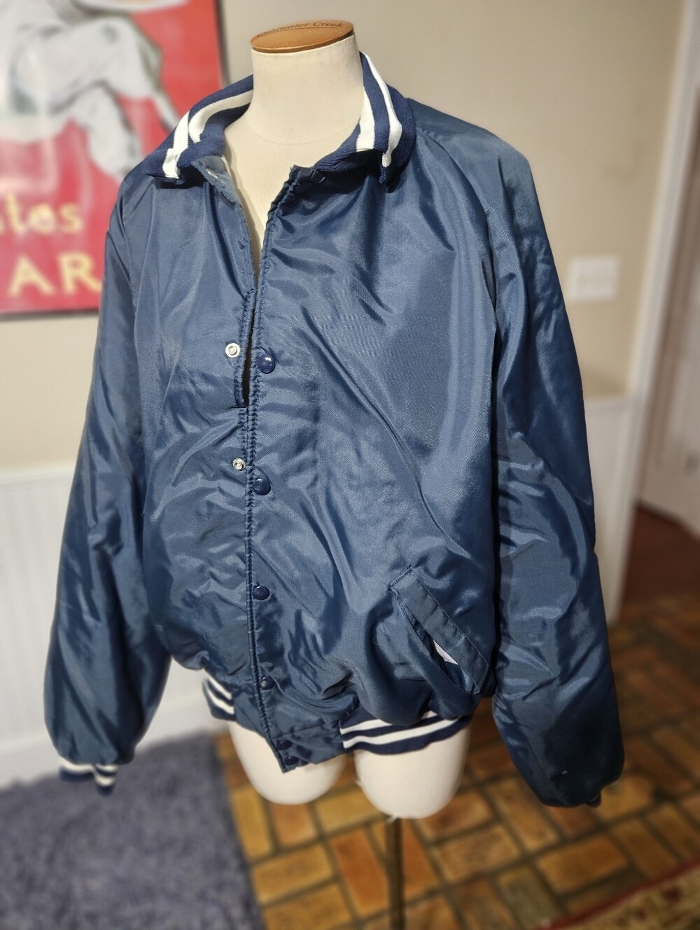 VTG 80S Dunbrooke Pla-jac Jacket XXL